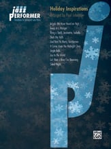 Jazz Performer Holiday Inspirations piano sheet music cover